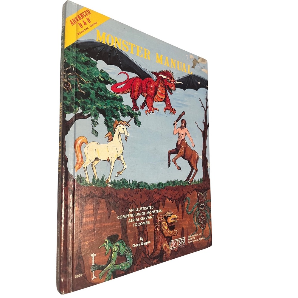 1979‎ 4th Edition Advanced
Dungeons & Dragons
"Monster Manual"